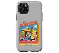 Hide from Reality Sarcastic Retro Vintage Funny Adult Humor Carcasa para iPhone 11 Pro