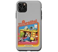 Hide from Reality Sarcastic Retro Vintage Funny Adult Humor Carcasa para iPhone 11 Pro Max