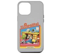 Hide from Reality Sarcastic Retro Vintage Funny Adult Humor Carcasa para iPhone 12 Pro Max