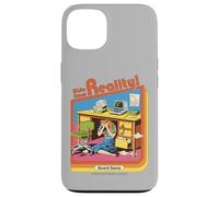 Hide from Reality Sarcastic Retro Vintage Funny Adult Humor Carcasa para iPhone 13