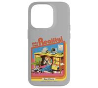 Hide from Reality Sarcastic Retro Vintage Funny Adult Humor Carcasa para iPhone 14 Pro