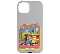 Hide from Reality Sarcastic Retro Vintage Funny Adult Humor Carcasa para iPhone 15 Plus
