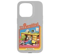 Hide from Reality Sarcastic Retro Vintage Funny Adult Humor Carcasa para iPhone 15 Pro
