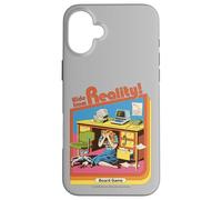 Hide from Reality Sarcastic Retro Vintage Funny Adult Humor Carcasa para iPhone 16 Plus