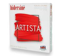 Hidersine Artista - Juego de cuerdas para violín, núcleo sintético, tamaño 1/2, para jóvenes violinistas y estudiantes