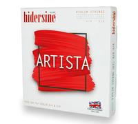 Hidersine Artista - Juego de cuerdas para violín, núcleo sintético, tamaño 4/4-3/4, para estudiantes de violín intermedios y avanzados