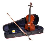 Hidersine Inizio - Violín de 1/4 (1/4, tamaño pequeño), incluye arco, estuche y colofonia. Violín perfecto para principiantes para músicos más jóvenes de todos los estándares. Preparado para tocar