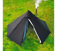 HIDEWALKER 1 Personas Tipi Ligeras Tienda de Campaña con Gato de Estufa Impermeable Caza Mochileros Senderismo 4 Estaciones Tienda de pirámide