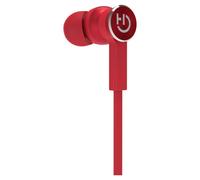 Hiditec - AKEN Auriculares Dentro de oído, Banda para cuello Bluetooth Rojo