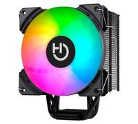 Hiditec C12 PWM ARGB Ventilador CPU Negro 1 pieza(s)