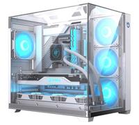 Hiditec caja ordenador atx pc gaming sky,visión3d,compatible atx y mi