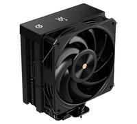 Hiditec DC10 PRO Black - Disipador CPU con Pantalla Digital | 220W TDP | 6 Heatpipes de Cobre | Ventilador 120 mm PWM FDB | Intel LGA 1851/1700 | AMD AM5/AM4