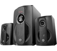Hiditec H400 - Altavoces 2.1 Bluetooth | 80W RMS Potencia Real | USB, SD, Radio FM, Line-In | Mando a Distancia | Sistema de Sonido Potente para Casa y Fiestas