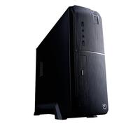 Hiditec ICACMM0197 Placa Base Slm20 Pro CHA010020, Caja Sobremesa 2 x USB 3.0, Bahia DVD Slim Compatible con Fuentes ATX Estandar