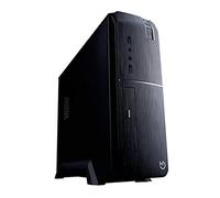 Hiditec ICACMM0197 Placa Base Slm20 Pro CHA010020, Caja Sobremesa 2 x USB 3.0, Bahia DVD Slim Compatible con Fuentes ATX Estandar
