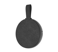 Hiditec Mini Altavoz Portatil Rok S 3W Black con Bluetooth Altavoces Inalámbricos Potentes y Autoamplificables para PC, Coche o El Baño Máxima Calidad Resistente