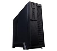 Hiditec Caja ordenador Slim SLM30 Micro ATX/ITX con 1 ventilador 80mm y lector SD/TF USB 3.0