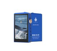 Hidizs AP80 Pro MAX Reproductor MP3 Bluetooth Hi-Res, Streaming WiFi 2.4G, DLNA y AirPlay Inalámbrico, DAP con Doble DAC ESS9219C Chips, Soporte MQA 16X DSD256, Memoria Expandible de 2 TB, Azul