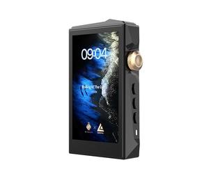 Hidizs AP80 Pro MAX Reproductor MP3 Bluetooth Hi-Res, Streaming WiFi 2.4G, DLNA y AirPlay Inalámbrico, DAP con Doble DAC ESS9219C Chips, Soporte MQA 16X DSD256, Memoria Expandible de 2 TB, Negro