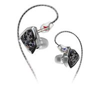 HIDIZS MY Lin Auriculares In Ear Monitor, 10.2mm Doble Driver Magnético (1DD+1BA) Híbrido, Carcasa Zinc, 6 Estilos de Sonido con Filtros y Almohadillas Intercambiables, Cable Desmontable 3,5 mm