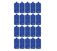 HiDow - Electrodos TENS de repuesto compatibles, almohadillas de electrodo de alta calidad para unidades Hi-Dow TENS, 10 pares de electrodos de unidad TENS a presión (20 almohadillas de unidad TENS