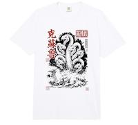 Hidra Monstruo Marino Arte Japonés Ukiyo-e Comfort Colors Adult Heavyweight T-Shirt