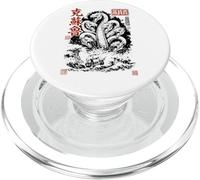 Hidra Monstruo Marino Arte Japonés Ukiyo-e PopSockets PopGrip para MagSafe