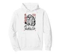 Hidra Monstruo Marino Arte Japonés Ukiyo-e Sudadera con Capucha