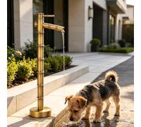 Hidrante vertical para jardín, columna de agua independiente para exterior