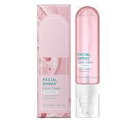 Hidratación cara niebla spray, Gentle Daily Facial Moisturizer Toner, Adorable Lightweight Refreshing Mist for Skins Hidration, Sensitive Skin and Glow Anytime, Women Men, Pink