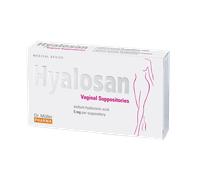 Hidratación íntima y confort vulvovaginal - HyaloSan óvulos vaginales 10 unidades Dr. Muller