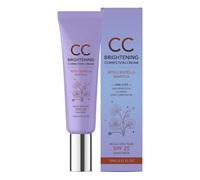 Hidratante CC Cream - SPF 25 Base Correctora de Color,Prebase Facial de 15 ml - para Mujeres, Chicas, Todo Tipo de Piel, Belleza, Citas, Viajes