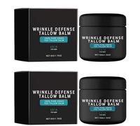 Hidratante facial de sebo natural, suero de noche antienvejecimiento, crema hidratante de día y de noche para hombres, cuidado de la piel con sebo de res para hombres, bálsamo de sebo antiarrugas para