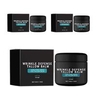 Hidratante facial de sebo natural, suero de noche antienvejecimiento, crema hidratante de día y de noche para hombres, cuidado de la piel con sebo de res para hombres, bálsamo de sebo antiarrugas para