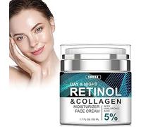 Hidratante Facial Intensivo Antiarrugas y Antienvejecimiento Boxiatil - Crema de Retinol para Rostro Profunda, Repara Piel Dañada, Unifica Tono, Minimiza Arrugas y Aporta Luminosidad Natural