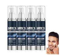 Hidratante facial para hombre, 6 en 1, crema facial antienvejecimiento para hombres con manteca de karité, reduce las arrugas, manchas oscuras y bolsas de ojos, loción para después del afeitado para