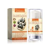 Hidratante para mascotas, cuidado hidratante para pies de mascotas, agrietamiento de pies suaves, ingredientes naturales utilizados y lamidos de forma segura para perros, gatos y con LQd724 (3,8 x 3,8