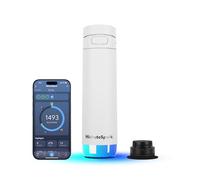 Hidrate Spark PRO 2 - Botella de Hidratación Inteligente con Recordatorios & Seguimiento, 621ml Acero Inox - Sincroniza con Apple Health, Fitbit, Anillos & Relojes - Paja Blanco