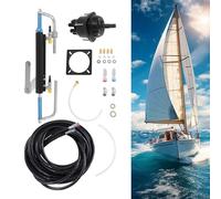 hidráulico Dirección hidráulica de 90 CV, sistema fuera de borda, 200 bares para motores individuales, barcos marinos con bomba