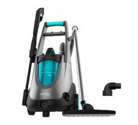 Cecotec Hidroaspirador Conga Triton 4000 UltraClean. 1500 W, 4 en 1: Función Hidrolimpiadora, Aspirador de Sólidos y Líquidos y Sopladora, 120 Bar, Poder Succión 15 kPa, Negro, Azul, Gris.