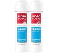 Hidrofugal Classic Spray (150 ml), fuerte protección antitranspirante con aroma discreto, desodorante en spray para una protección fiable sin alcohol etílico. (Paquete de 2)
