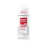 Hidrofugal FORTE DOBLE PROTECCIÓN Roll-on, fuerte protección antitranspirante contra la sudoración causada por el estrés y el calor, desodorante sin alcohol etílico con aroma revitalizante (50 ml)