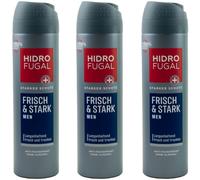 Hidrofugal Fresco & Fuerte Desodorante Spray 3 X 150ml Duradero Anti Transpirant