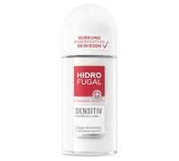 Hidrofugal SENSITIV Roll-on, fuerte protección antitranspirante para pieles sensibles, desodorante sin perfume sin alcohol etílico contra la humedad de las axilas y el olor corporal (50 ml)