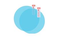 Hidrófugo para Espejo Coche Todos Los Tamaños Conjunto Pegatina Retrovisor Lateral Espejo A Prueba Lluvia Película Antiniebla Antivaho La Vista Transparente(95x95 mm)