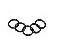 Hidrogenado Caucho de nitrilo O-Rings, 4x56x64mm, 5 Piezas | Resistente a la corrosión, resistente a altas temperaturas