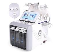 Hidrógeno Y Oxígeno Máquina De Belleza, 7 En 1 Profesional Diamante Microdermabrasión Máquina Peeling Agua Hydro Dermoabrasión RF Depurador HydraFacial Máquina,White