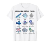 Hidroides de Formas Especiales cnidarias y Especies de Medusa de Aguas Profundas Camiseta