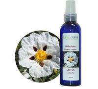 Hidrolato de Ciste ladanifere orgánico - 100% natural, 200 ml con spray, sin aroma artificial ni conservante, se utiliza en la piel que va a tonificar, purificar y calmar.