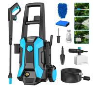 Hidrolavadora a presión de 180 boquilla de espuma de 480 L/h, kit para hogar y jardín, máquina de